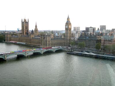Big Ben from The London Eye