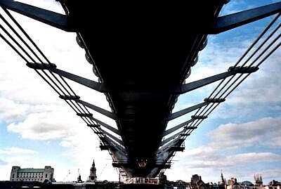 London, The Millennium Bridge