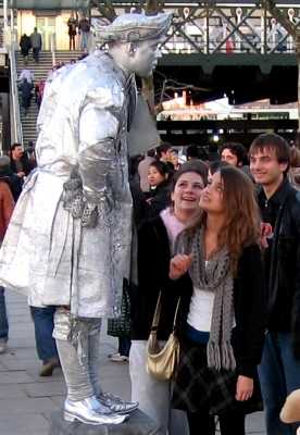 Street Performer London, South Bank