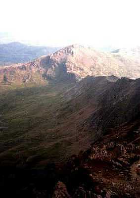 Ridge view, Snowdonia