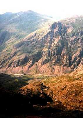 Looking across the valley, Snowdonia