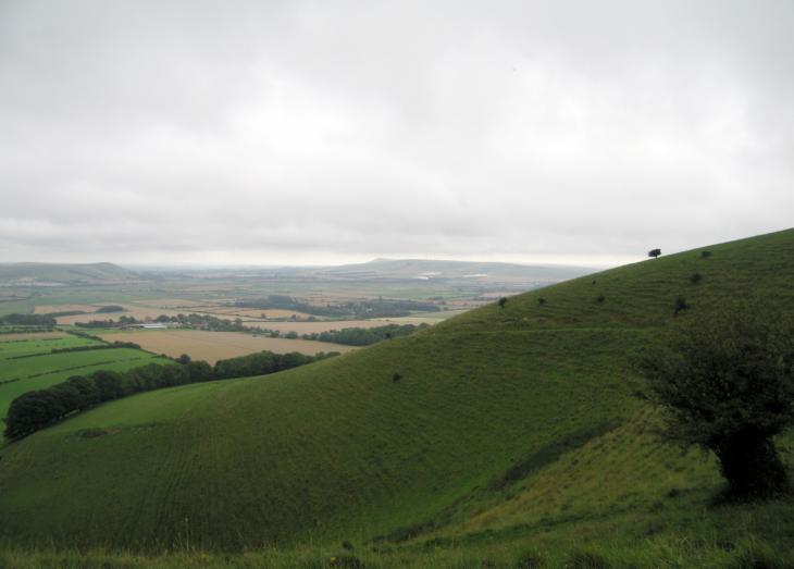 On The South Downs above Lewes